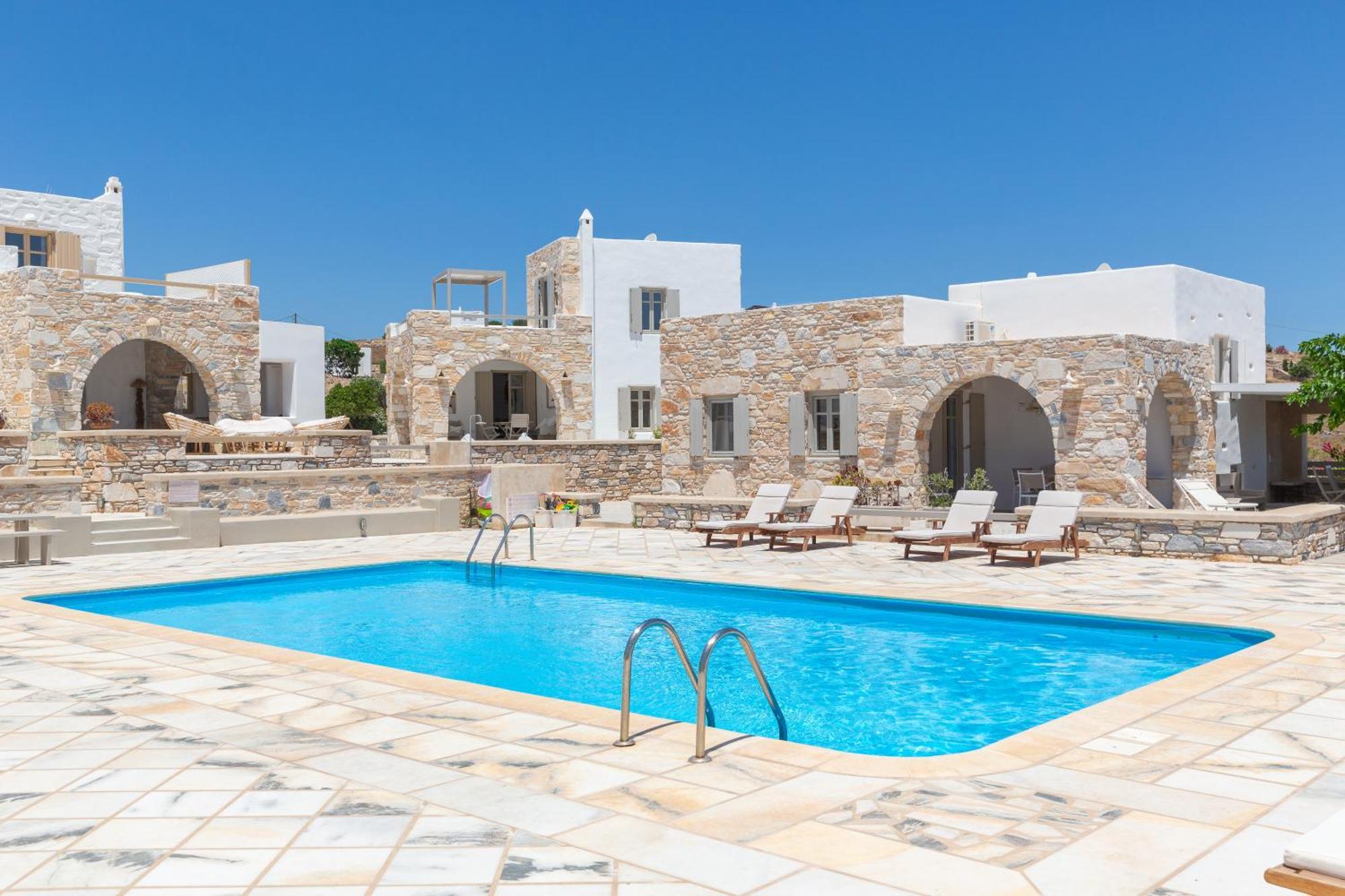Golden Sea Villas Chrisi Akti  Exterior foto